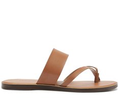 Rasteira Minimal Chic Marrom