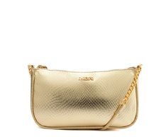 Bolsa Tiracolo Média Snake Dourada