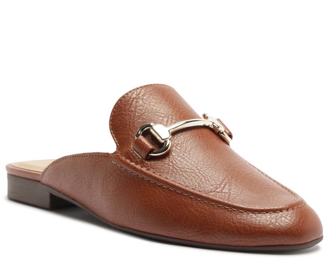 Mule Bridão Essencial Marrom Caramelo