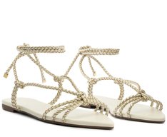 Rasteira Boho Chic Branca