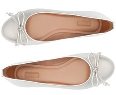 Sapatilha Classic Laço Prata
