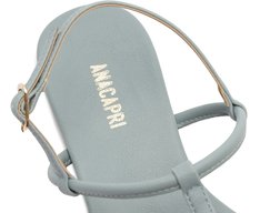 Sandália Slim Metal A Azul
