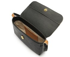 Bolsa Tiracolo Média Eco Preta