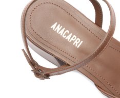 Sapatilha Slingback Ana Marrom