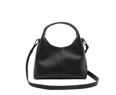 Bolsa Tiracolo Média Merlot Preta