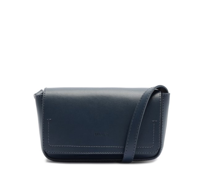Brinde Bolsa Tiracolo Pequena Minimalista Azul