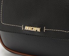 Bolsa Tiracolo Pequena Eco Soft Preta