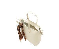 Bolsa Tote Média Itacare Lenço Branca