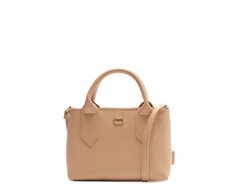 Bolsa Tote Pequena Cápsula A Bege