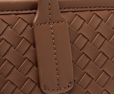 Bolsa Shopping Grande Minimalista Marrom