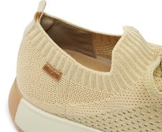 Tênis Knit Lavínia Bege