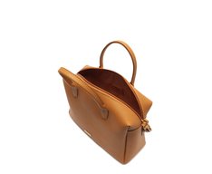 Bolsa Tote Média Arredondada Marrom