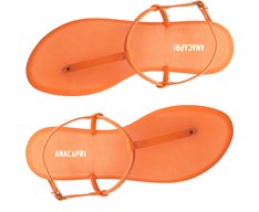 Rasteira Slim Monocolor Laranja