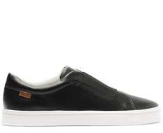 Tênis Slip On Elástico New Preto