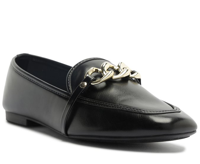 Mocassim Slim Bridão Preto