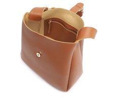 Bolsa Shopping Grande Hobo Pin A Marrom