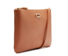 Bolsa Tiracolo Pequena Clássica Marrom