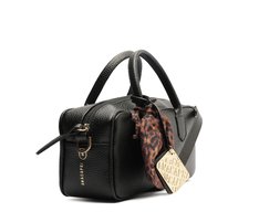 Bolsa Tote Média Lenço Preta