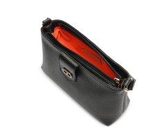 Bolsa Tiracolo Média Anacapri Mono Preta
