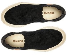 Tênis Slip On Knit Nuvem Alê Preto