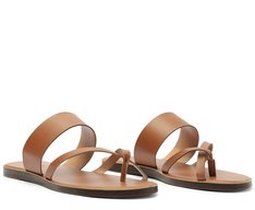 Rasteira Minimal Chic Marrom