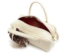 Bolsa Tote Média Lenço Branca