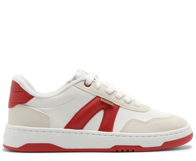 Tênis AC1119 Branco e Vermelho