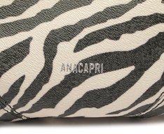 Bolsa Tiracolo Grande Lumina Animal Print Zebra