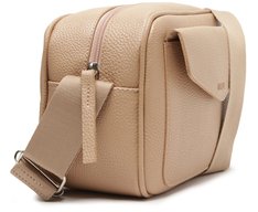 Bolsa Tiracolo Média Fita Bege