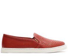 Tênis Slip On Ana Vermelho Amber