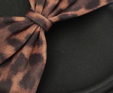 Papete Laço Duplo Animal Print