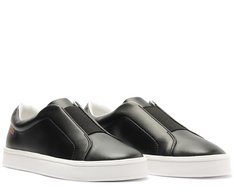 Tênis Slip On Elástico New Preto