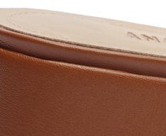 Sapatilha Slingback Salto Bloco Bridão Office Marrom