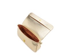 Bolsa Tiracolo Média Alça Glam Dourada
