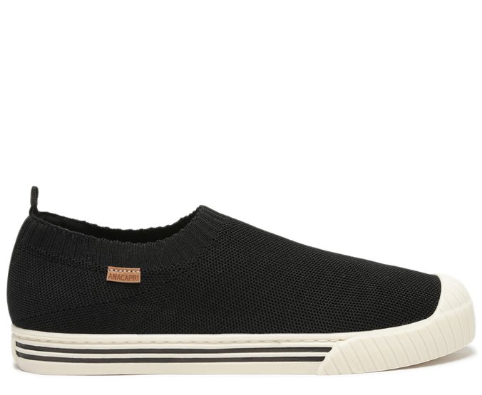 Tênis Slip On Knit Alê Preto