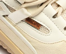 Tênis Chunky Branco e Nude Betina