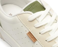 Tênis Sola Vulcanizada Urban Furinhos Branco e Verde