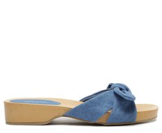 Sandália Azul Jeans Clog