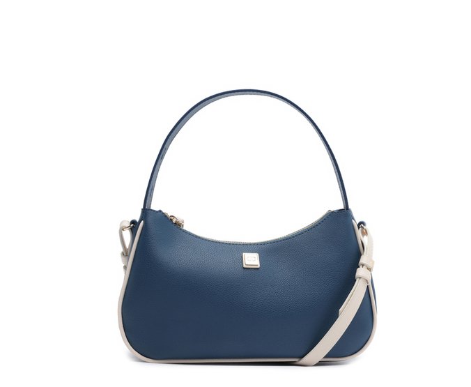 Bolsa Tiracolo Bicolor Azul