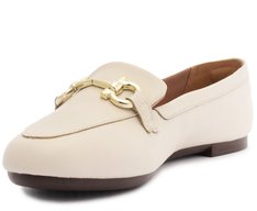 Mocassim Bridão Classy Minimal Branco