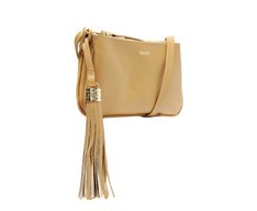 Bolsa Tiracolo Média Tassel Charme Bege
