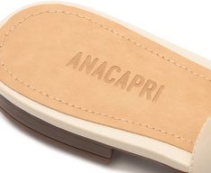 Sapatilha Slingback Pedraria Branca