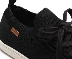 Tênis Knit Minimal Anacapri Preto