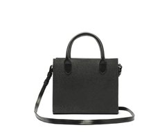 Bolsa Tote Média Pingente Anacapri Preta
