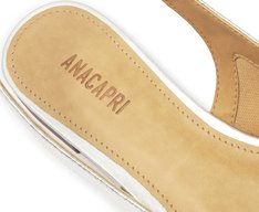Sapatilha Slingback Bico Fino Prata