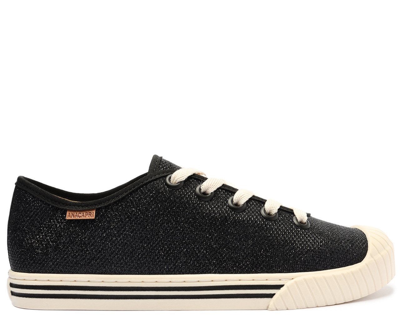 Tenis glitter shop preto