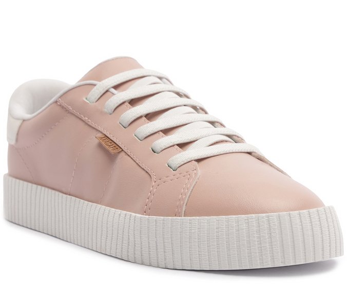 Tênis Sola Riscada Rosa