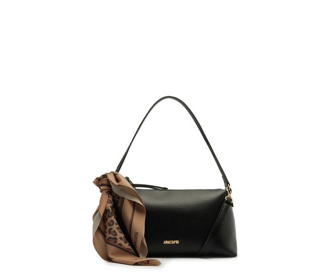 Bolsa Tiracolo Pequena Elegancy New Preta