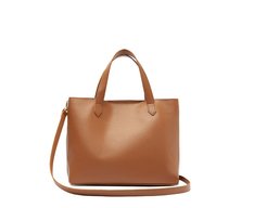 Bolsa Tote Média Com Necessaire Marrom