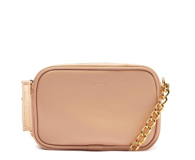 Bolsa Tiracolo Pequena Essencial Rosa